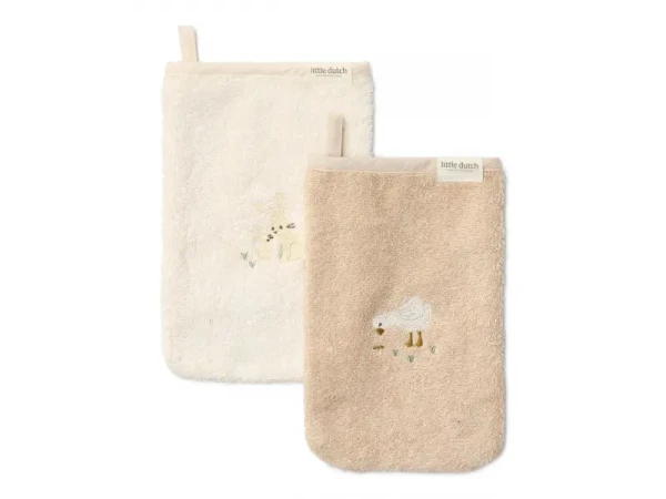 Little Dutch Žinky s výšivkou 2 ks Baby Bunny