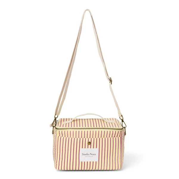 STUDIO NOOS - Poplin Coller bag - kabelka Butter Yellow Striped