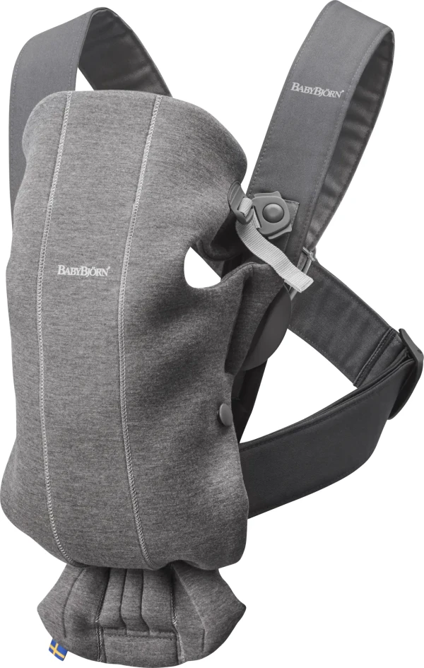 BABYBJORN Detské nosidlo MINI Dark Grey 3D Jersey