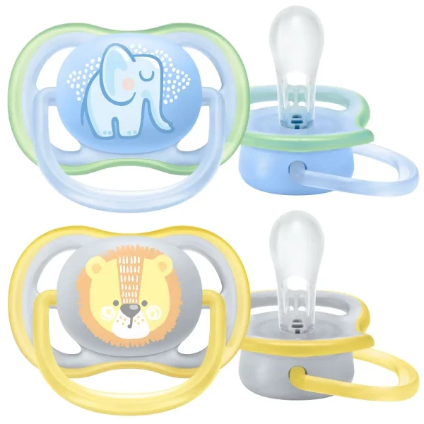 Philips AVENT Avent cumlík ultra air pastel 0-6 m chlapec 2 ks | PHILIPS AVENT