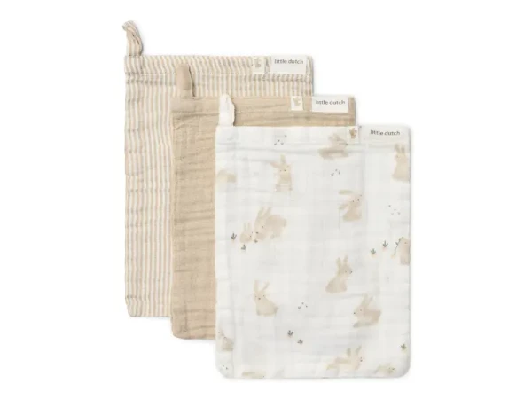 Little Dutch Žinky 3 ks Baby Bunny