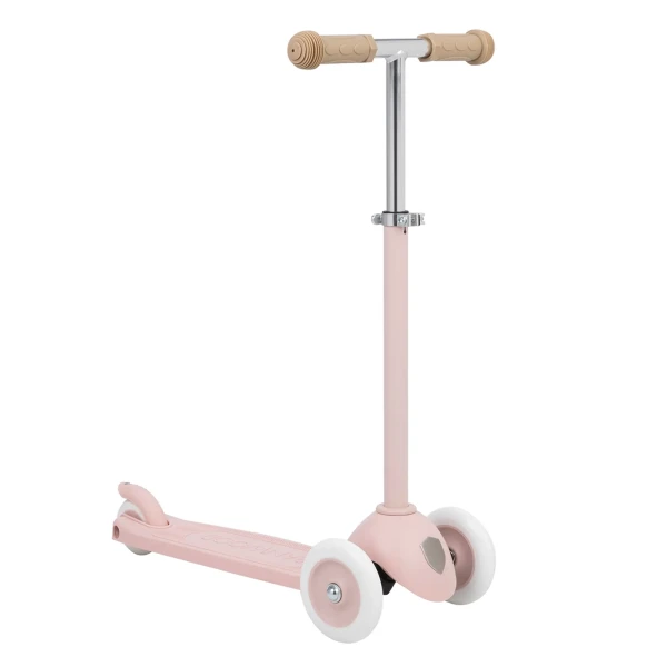 Banwood Eco trojkolesová kolobežka FADED PINK