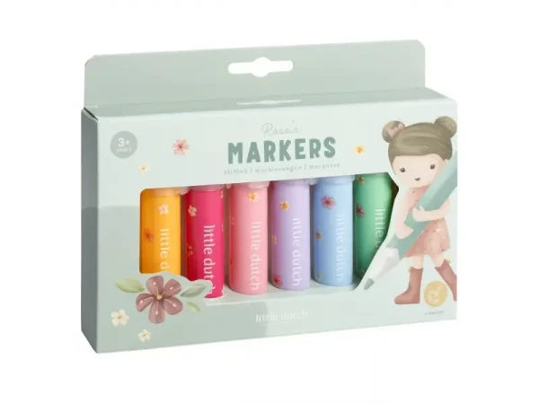 Little Dutch Fixy 8 ks Rosa