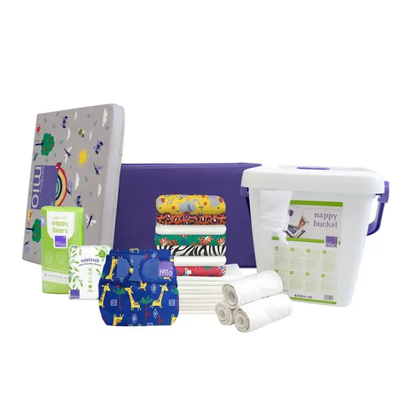 Bambino Mio sada plienok mioduo starter set Safari Celebration