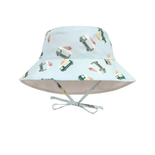 LÄSSIG Klobúčik Bucket Hat ice cr.truck il.blue 1-3 roky., veľk.: 48-51