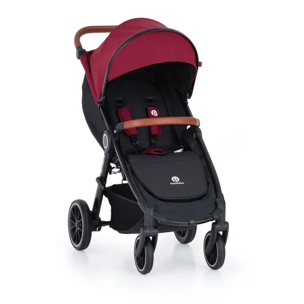 PETITE&amp;MARS Kočík športový Street+ RWS Oak Deep Ruby Complete