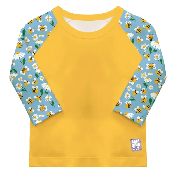 Bambino Mio detské tričko do vody s rukávom Busy Bees, 2-3 roky