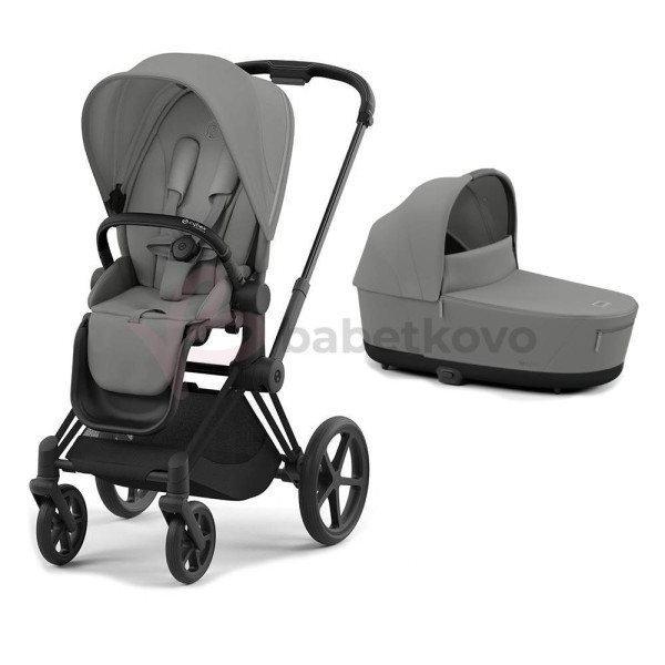 CYBEX PRIAM 2-kombinácia MATT BLACK Mirage Grey