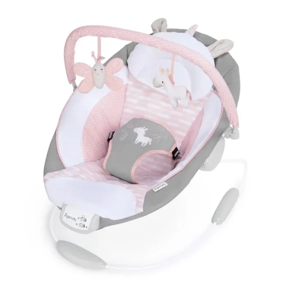 Lehátko vibrujúce s melódiou Flora the Unicorn™ 0m+, do 9kg | INGENUITY