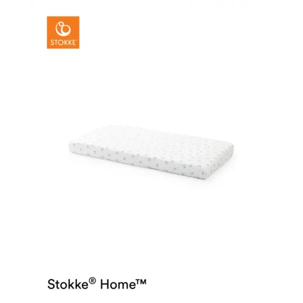 Stokke Home Bed Fitted Sheet, plachta 132x70cm 2ks Monochrome Bear
