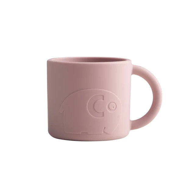 SEBRA Silikonový hrnček, Blossom Pink