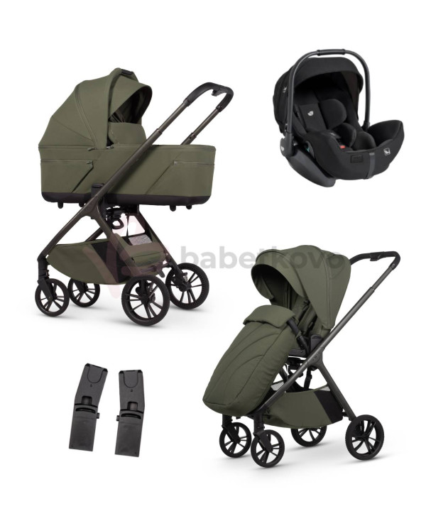 VENICCI TILA Olive + Autosedačka Joie i-Level Pro