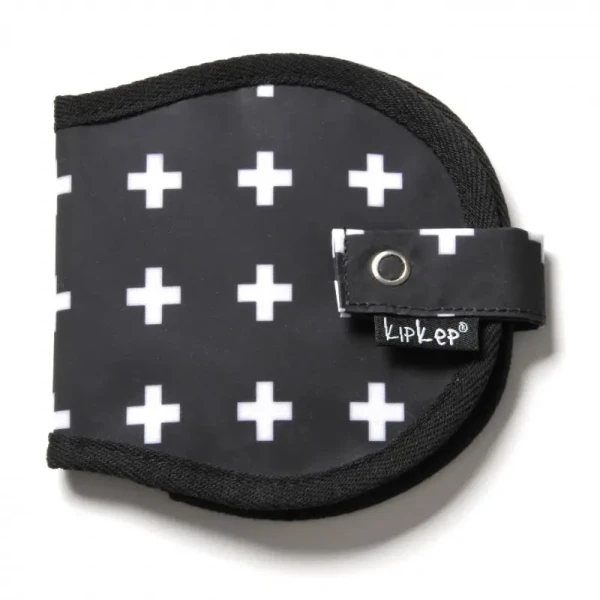 KipKep Puzdro na vložky do podprsenky NURSERY WALLET Crossy Black