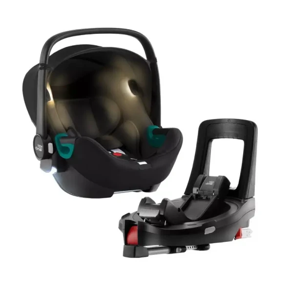 BRITAX RÖMER Autosedačka Baby-Safe iSense, Space Black + Baby-Safe iSense Flex Base