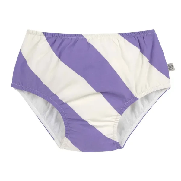 LÄSSIG Plavky stripes purple/sea salt 13-18 mes., veľ.: 86