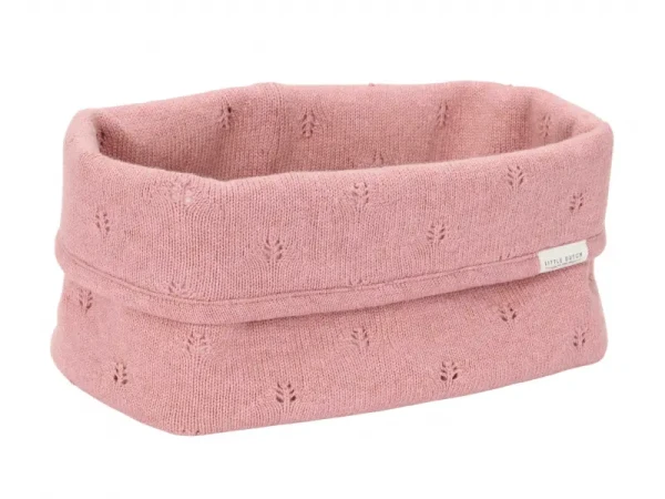 Little Dutch Košík pletený veľký Pure Pink Blush