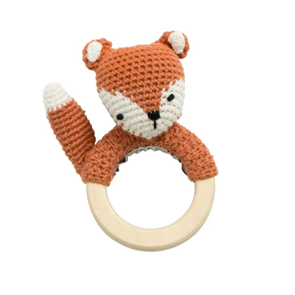 SEBRA Háčkovaná hrkálka, Sparky The Fox