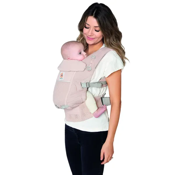 ERGOBABY  ADAPT nosič Soft Flex Mesh - Pink Quartz