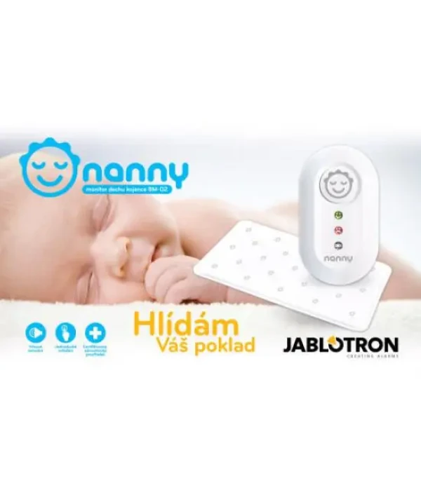 JABLOTRON NANNY Monitor dychu BM-02