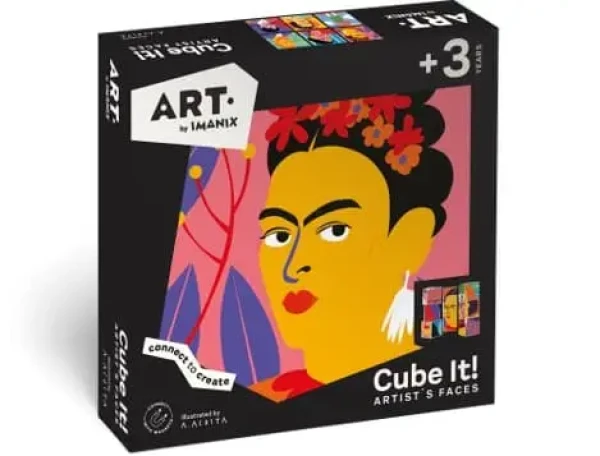 IMANIX STAVEBNÉ KOCKY ART CUBE IT - ARTISTS FACES