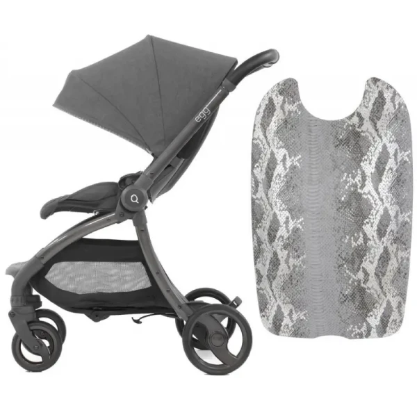 BabyStyle kočík EGG Quail Quantum Grey / Silver 2019