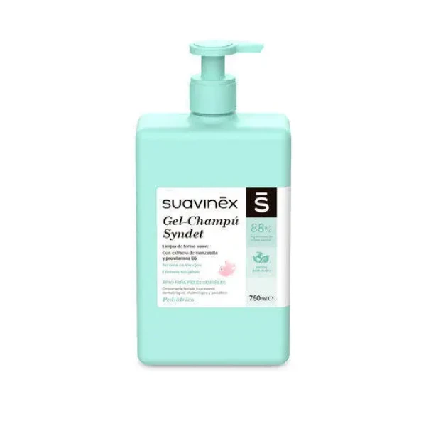 SUAVINEX  SYNDET gél - šampón - 750 ml