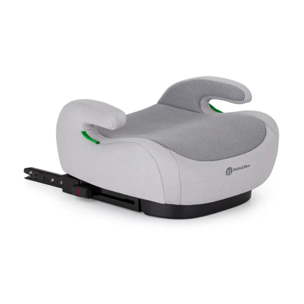 PETITE&MARS Podsedák Optimus Pro i-Size Air Gentle Grey 125 - 150 cm (22-36 kg)