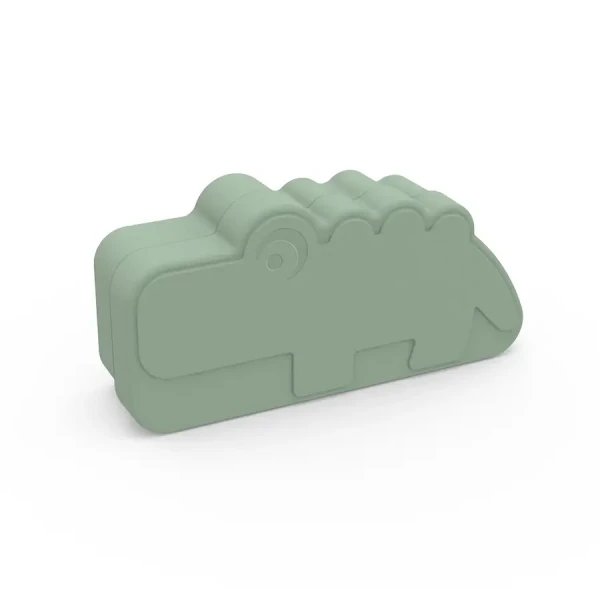 DONE BY DEER Obedový box Croco - zelený