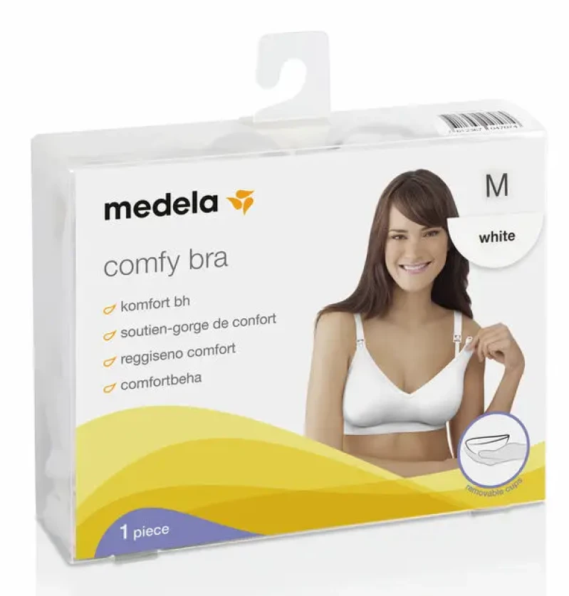 Medela Comfy podprsenka na dojčenie - S, Biela