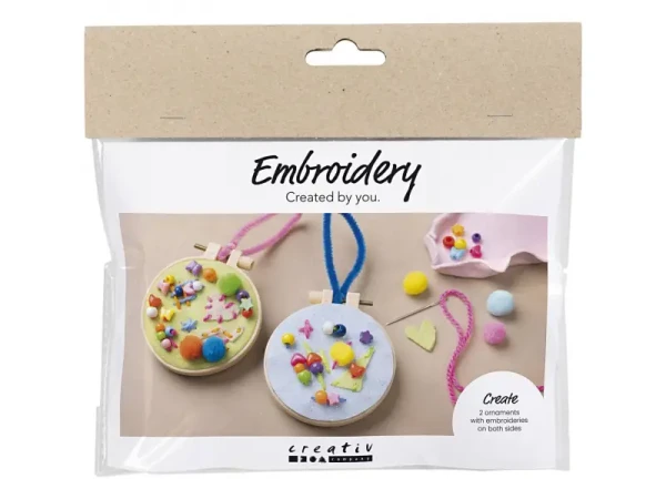 Creativ Company Kreatívna sada Mini Craft Kit Embroidery Imagination
