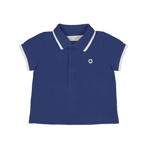 Mayoral Polo tričko Layette Boy Cerulean 18M