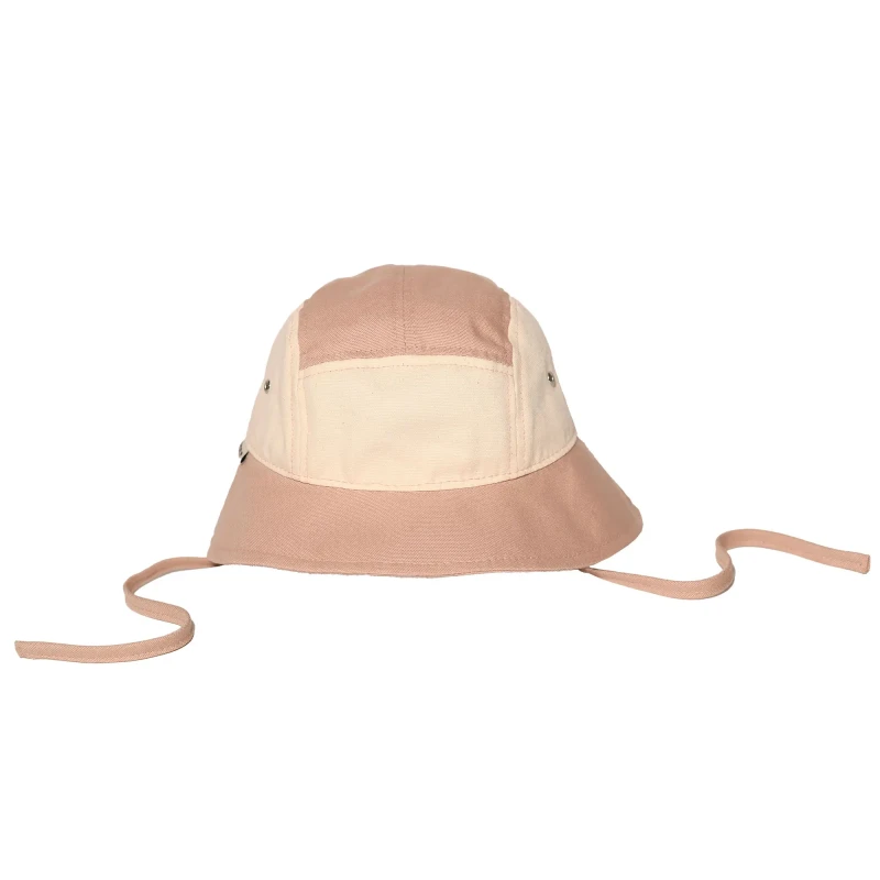 KiETLA klobúčik s UV ochranou 1-2 roky Natural / Pink