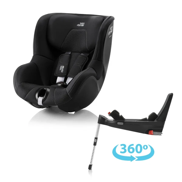 BRITAX RÖMER Autosedačka set Dualfix 5Z + Flex Base 5Z, Galaxy Black