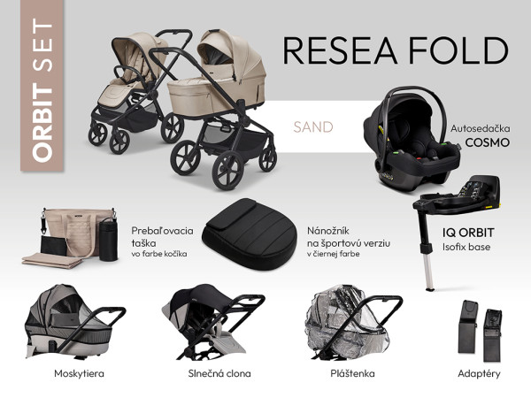 MOON ReSea FOLD ORBIT set - SAND