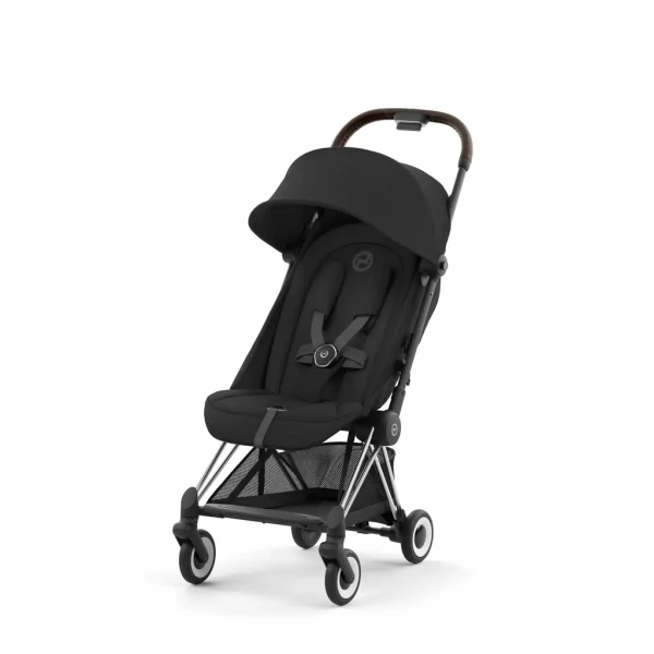 CYBEX COYA Chrome Dark Brown Sepia Black