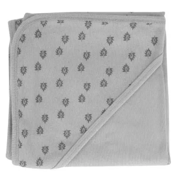 LODGER Deka bavlnená Dreamer Newborn Rib Sharkskin 100 x 100 cm