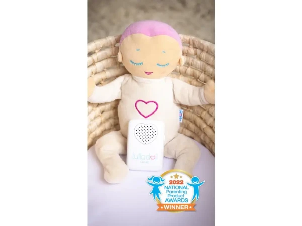 Lulla Doll CORAL bábika pre uspávanie bábätiek