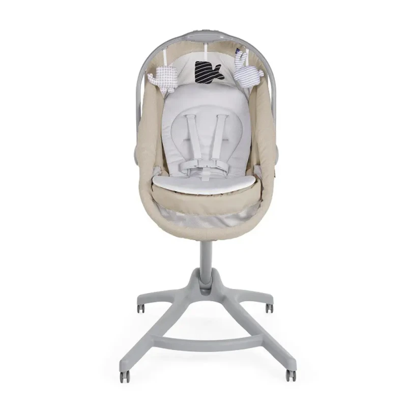 CHICCO Postieľka/lehátko/stolička Baby Hug Air 4v1 - Beige