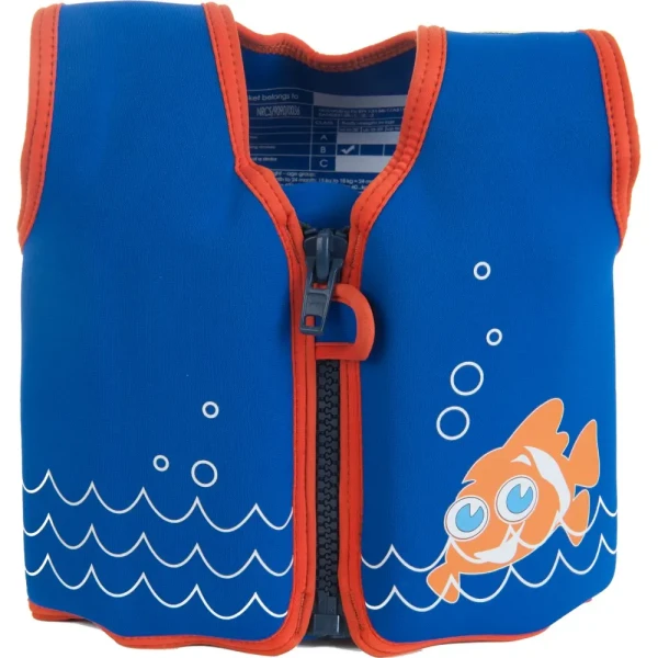 Konfidence Jacket Vesta na učenie plávania Clownfish 2-3r