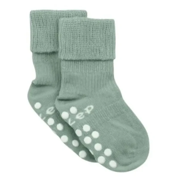 KipKep Dětské ponožky Stay-on-Socks ANTISLIP 18-24m 1pár Calming Green