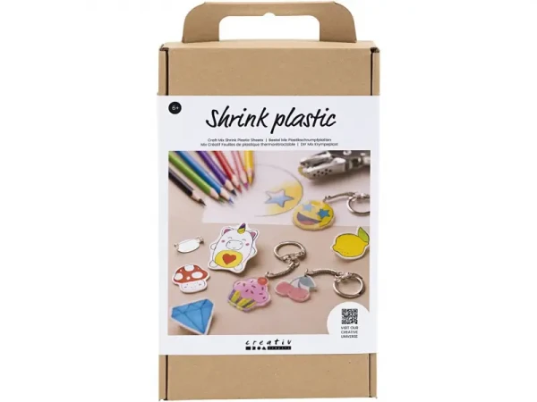 Creativ Company Kreatívna sada Prívesky zo zmršťovacej fólie