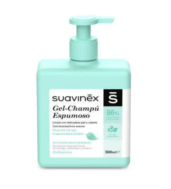 SUAVINEX  Penový gél - šampón - 500 ml