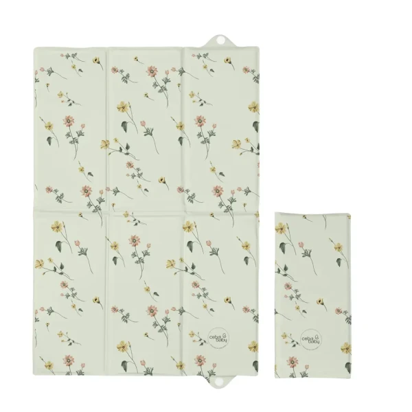 CEBA BABY Podložka prebaľovacia cestovná (60x40) Basic Floral Breeze