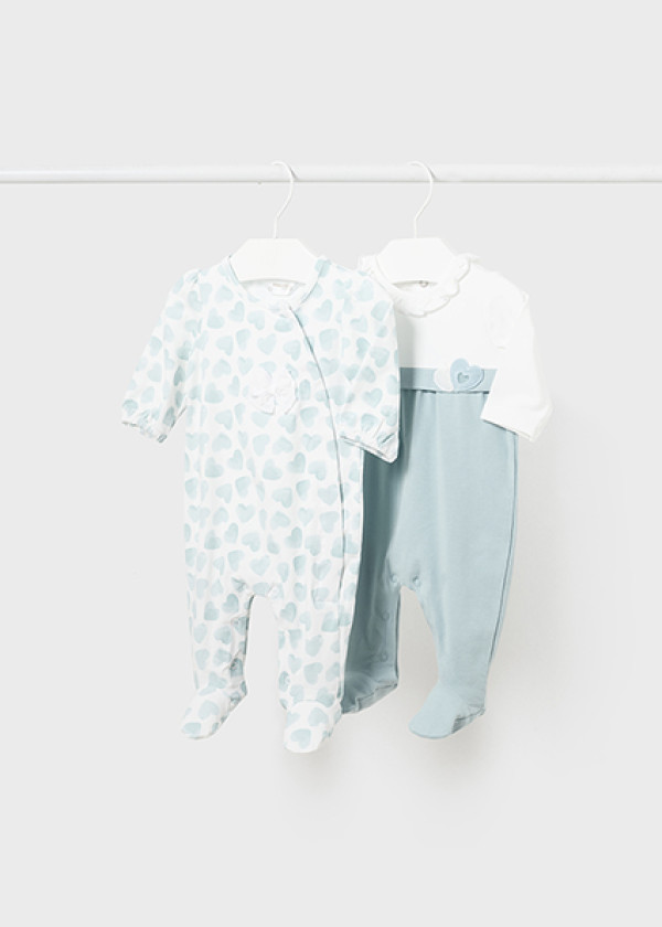 Mayoral Set 2 dupačiek Layette Girl Glass 2-4M