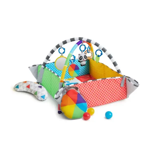 BABY EINSTEIN Deka na hranie 5v1 Patchs Color Playspace™ 0m+