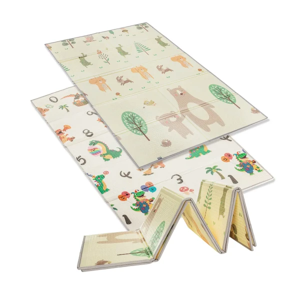 Zopa Multifunkčná penová skladacia podložka obojstranná 180x120, Forest