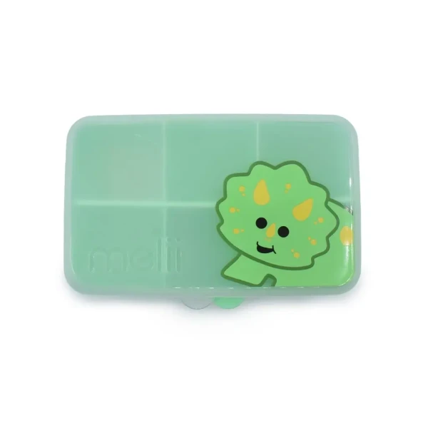 Melii Snackle Box krabička na občerstvenie mini - Dinosaur