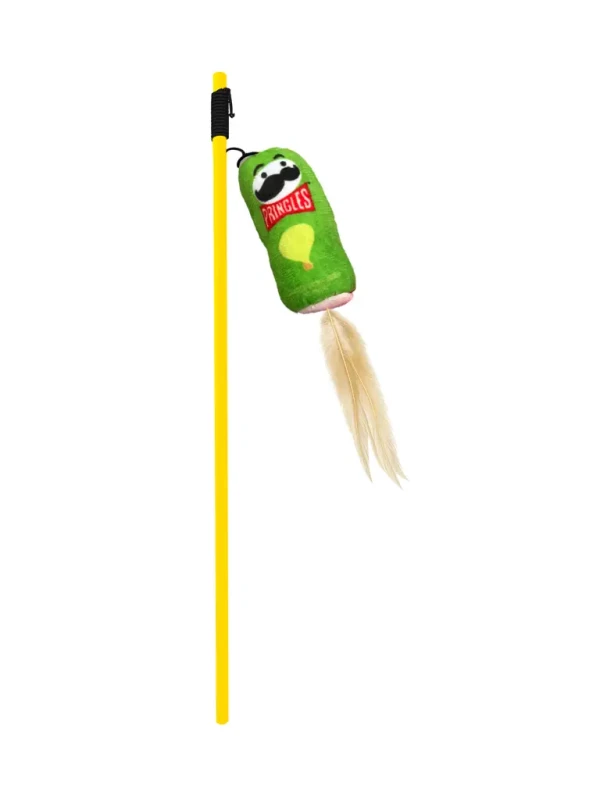 PRINGLES Hračka pre mačky Green