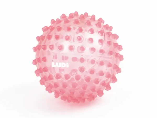 Ludi Senzorická loptička ružová