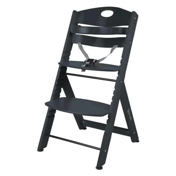 BABYGO Jedálenská stolička FAMILY XL Black